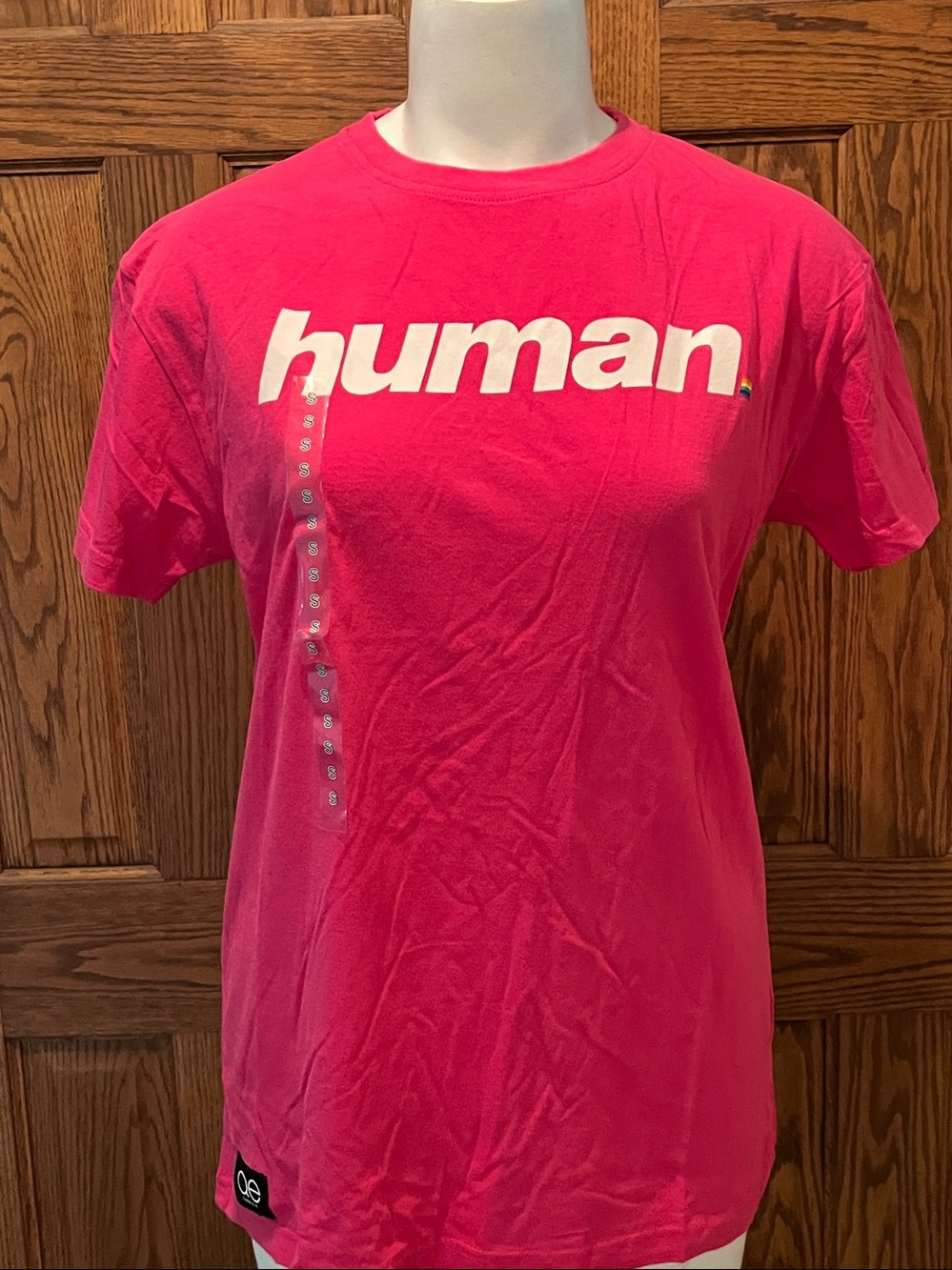 NWT OE 'Human' Unisex Graphic Tee S